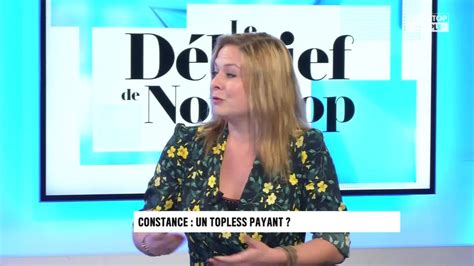 Constance seins nus : l’humoriste quitte le plateau de。